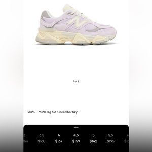 2023 9060 big kid size 4.5